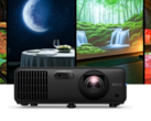BenQ LK835ST 4K short throw laserprojektor lanseras i mars. (Bildkälla: BenQ)