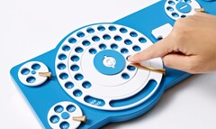 Googles Gboard Dial använder en ratt för att välja tecken. (Bildkälla: Google)