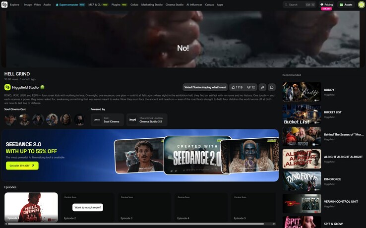 Avsnitt 2 av Hell Grind är fortfarande inte tillgängligt även efter registrering. Användare kan bara registrera sig för att bli meddelade när det släpps.