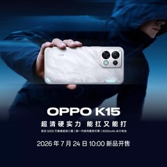 Teaserbild på Oppo K15
