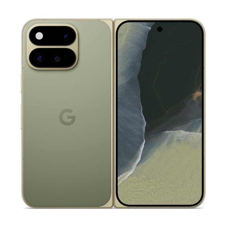Pixel 11 Pro Fold i färgen Olive