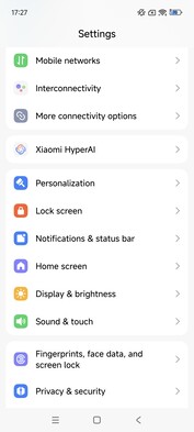 Xiaomi 15S Pro testanordning