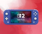 Switch 2-logotypen visas på Switch Lite-konsolen