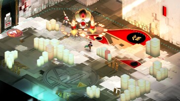 En bild som visar en strid i Transistor.