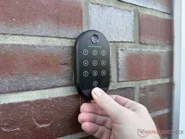 Yale Smart Keypad 2 - Fingeravtryck används