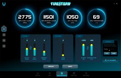 FireStorm Utility - Inställningar för prestanda