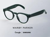Warby Parker-utgåvan av ” Galaxy ”-glasögon, utvecklade av Samsung och Google.