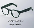 Warby Parker-utgåvan av ” Galaxy ”-glasögon, utvecklade av Samsung och Google.