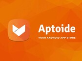 Den officiella logotypen och varumärkesprofilen för Aptoide Android-appbutiken.