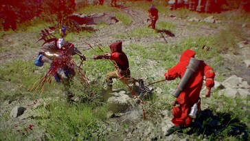 Bossstrider är ganska utmanande, medan standardfiender faller snabbt och i stort antal