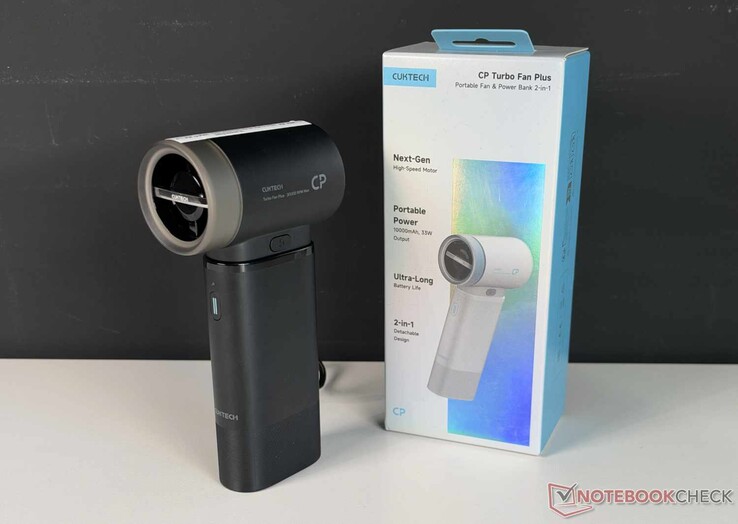 Powerbank och handfläkt i ett: Vi testar Cuktech CP Turbo Fan Plus
