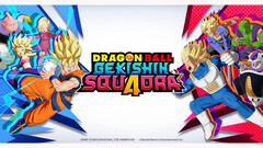 Reklamgrafik för det kostnadsfria MOBA-spelet Dragon Ball Gekishin Squadra. (Bildkälla: Bandai Namco)