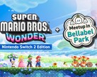 Banner för Super Mario Bros. Wonder Switch 2 uppgraderingspaket (Bild: skärmdump, Nintendo of America YouTube med ändringar)