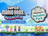 Banner för Super Mario Bros. Wonder Switch 2 uppgraderingspaket (Bild: skärmdump, Nintendo of America YouTube med ändringar)