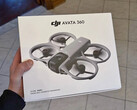 DJI Avata 360 detaljhandelsförpackning.