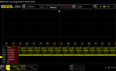 24 kHz PWM (4/10 ljusstyrka)