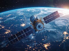 En AI-genererad bild av en satellit i omloppsbana runt jorden. (Bildkälla: Александр Лобач, Adobe Stock)