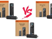 Fire TV Stick 4K Max, Fire TV Stick 4K och Fire TV Stick 4K Select utgör Amazons strömningspinnar som kan strömma i 4K. (Bildkälla: Amazon)