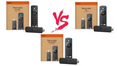 Fire TV Stick 4K Max, Fire TV Stick 4K och Fire TV Stick 4K Select utgör Amazons strömningspinnar som kan strömma i 4K. (Bildkälla: Amazon)