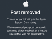 Apple stöd från samhället