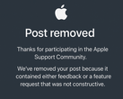 Apple stöd från samhället