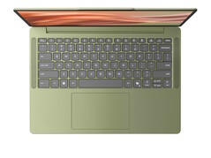 Tangentbordslayout på bärbara datorn Zen Green Ideapad Vibe.