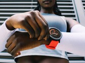 CMF Watch 3 Pro har en slående, rund design och finns som tillval med ett orange armband. (Bildkälla: Nothing)