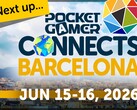 Officiell reklambild för Pocket Gamer Connects Barcelona 2026.