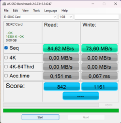 AS SSD: SD-kort