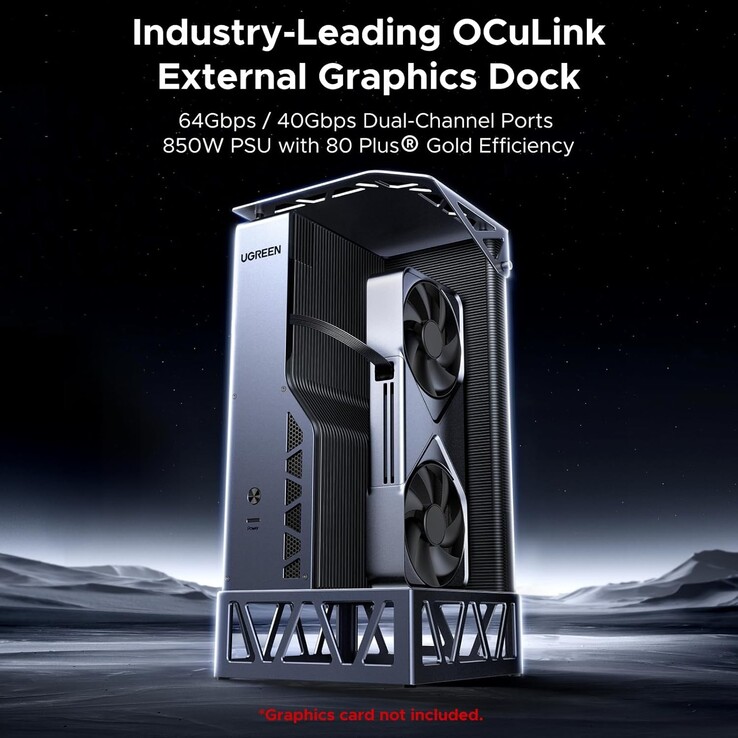 Ugreen LinkStation eGPU Dock fungerar via USB-C och OCuLink. (Bildkälla: Ugreen via Amazon)