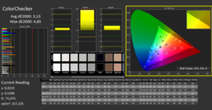 CalMAN: ColorChecker (kalibrerad)