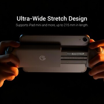GameSir G8 Plus MFi har plats för upp till en iPad Mini. (Bildkälla: GameSir)