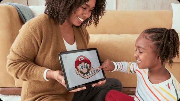 Hello, Mario!-appen kommer att finnas tillgänglig på Nintendo Switch/Switch 2, iOS och Android enheter. (Bildkälla: Nintendo)