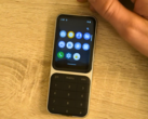 Sidephone (bilden) med app-lådan synlig. (Bildkälla: u/sebastiansnell på r/sidephone subreddit)