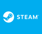 Steam-logotypen i en blå bakgrund (bildkälla: Valve)