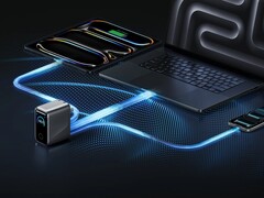 Ankers Prime Charger (160W, 3 Ports, Smart Display) (bilden) har anlänt till USA. (Bildkälla: Anker)