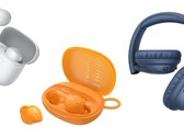 Belkin SoundForm Dot ANC, Isolate Buds ANC och Play ANC (från vänster till höger) erbjuder brusreducering till ett överkomligt pris.