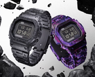 En stiliserad bild av Casio G-Shock GCW-B5000UN-1 och GCW-B5000UN-6.