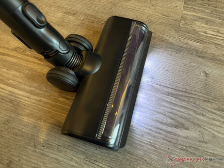 LED-lampa på golvmunstycket