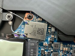 Lödd på WLAN-modul