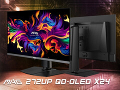 MAG 272UP X24 är ett billigare alternativ till MPG 272URX. (Bildkälla: MSI)