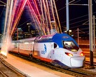Den nya Acela i trafik i USA. (Bildkälla: Amtrak)