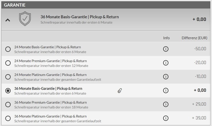 Garantialternativ