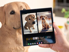 Stabila One UI 8-versioner är för närvarande endast tillgängliga på Samsungs senaste vikbara mobiler, Galaxy Z Fold7 på bilden. (Bildkälla: Samsung)