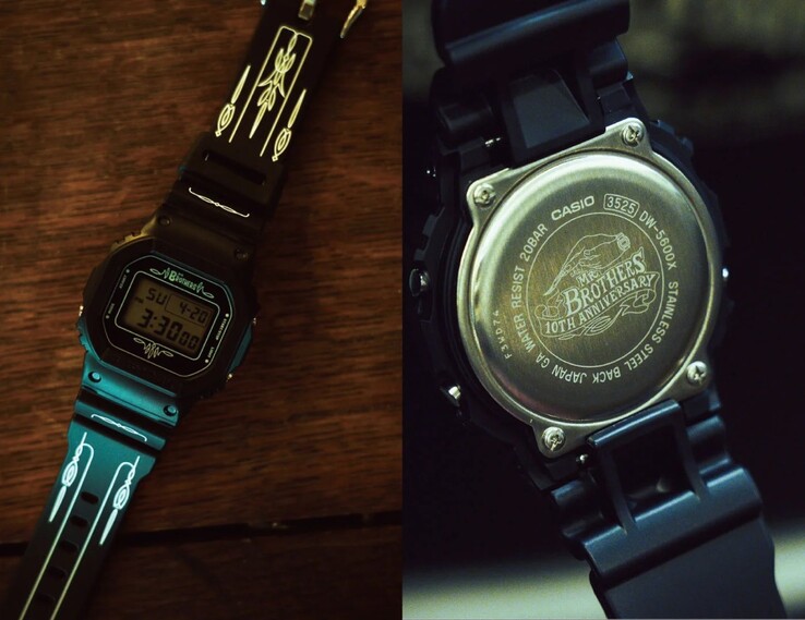 Casio G-Shock x Mr Brothers Cut Club DW-5600X-klockan. (Bildkälla: Mr. Brothers Cut Club)