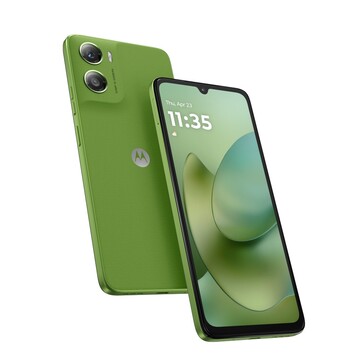 Moto G06 i Pantone Tendril. (Bildkälla: Motorola)