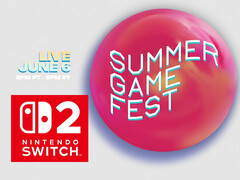 Summer Game Fest 2025-banner med Switch 2-logotyp (Bildkälla: Steam, Nintendo of America med ändringar)