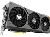 Asus TUF Gaming GeForce RTX 4070 Ti i en recension. (Bildkälla: Asus)