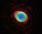 En bild som visar Ringnebulosan.