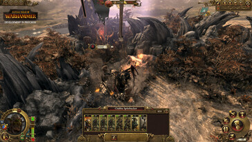 En bild som visar en strid i Total War: Warhammer.